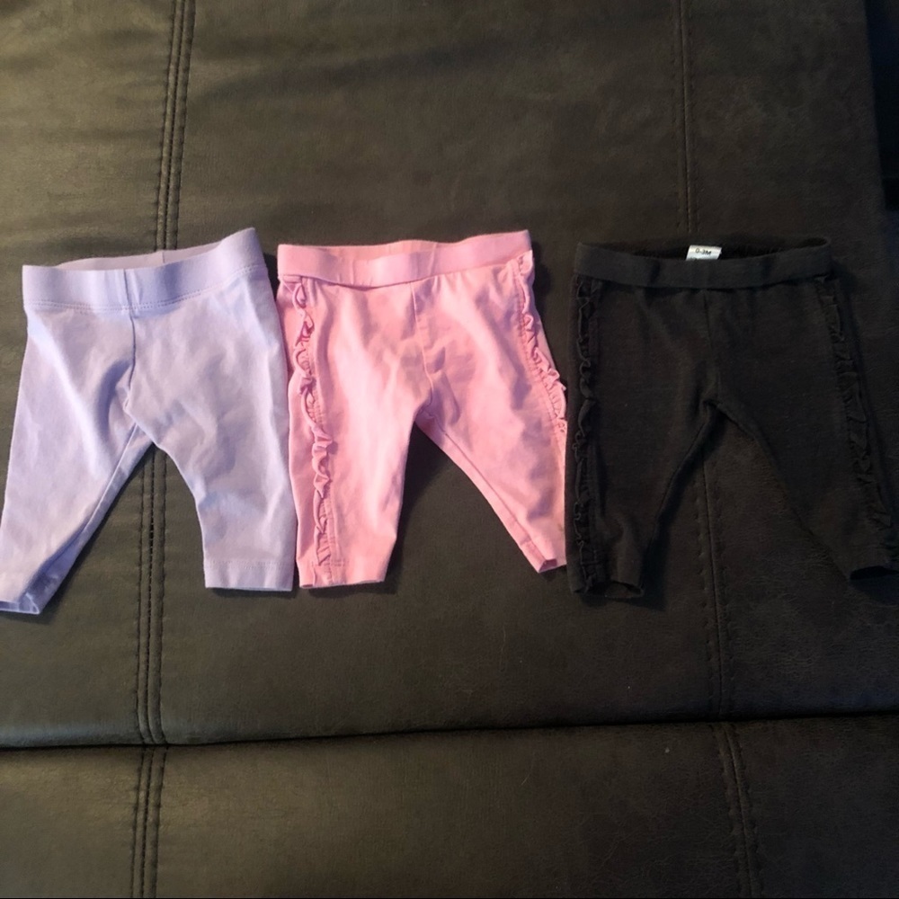 3 Pairs of Baby Girl Pants